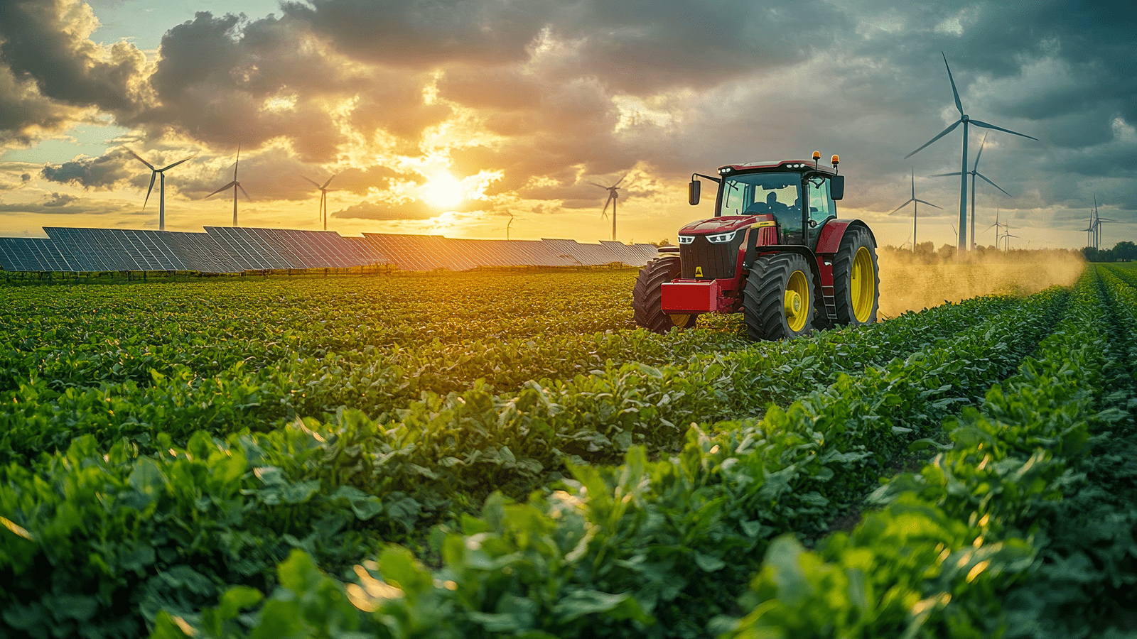 Agricultural farming vehicle using IVN technology
