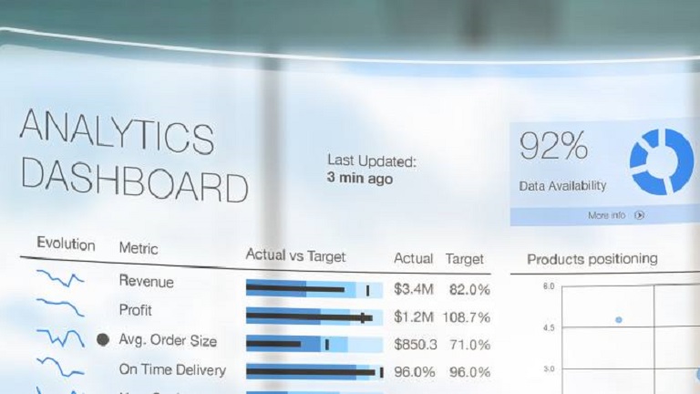 Image of analytics dashboard 