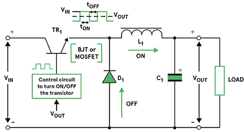 LED Switching Power Supply Electrical Connections Capacitor