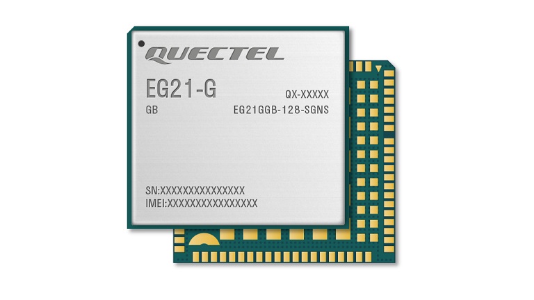 Quectel LTE EG21-G - front side of the module