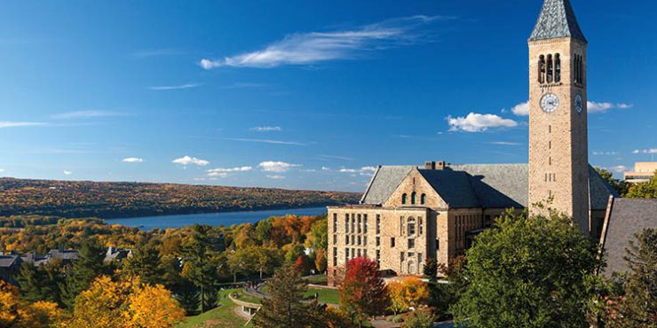 Cornell University in a landscape