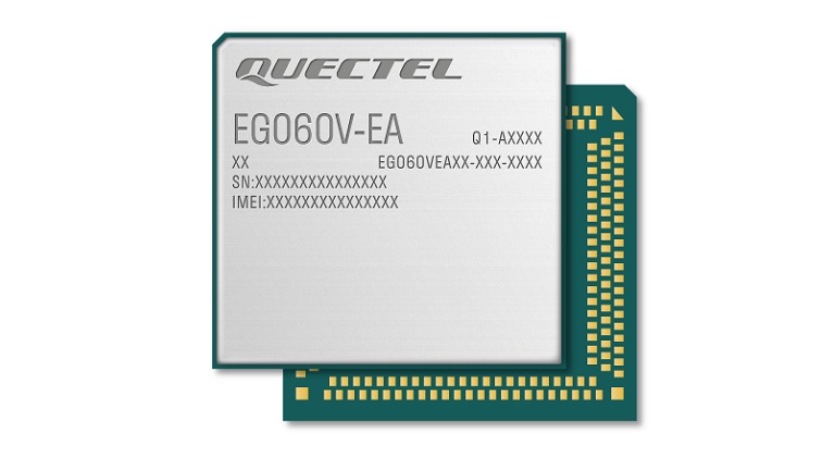Quectel LTE-A EG060V-EA - front side of the module