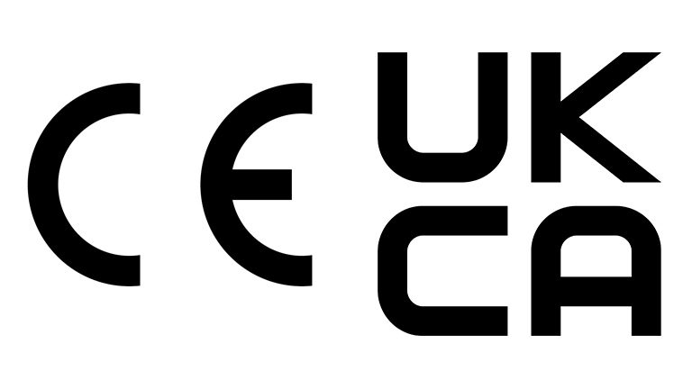CE and UKCA logos side by side