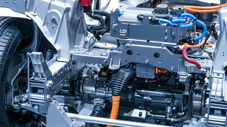 The complex electronic architectures of  hybrid and electric vehicles have required engineers to rethink power requirements. Here's why 48V DC systems are key to modern automotive systems, and some considerations on powertrain component selection.