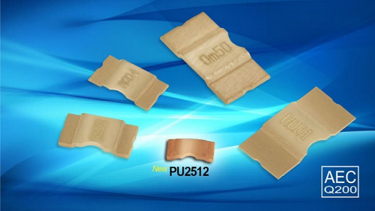 Yageo PU Series 2512 Size Metal Current Sensor Shunt Resistor