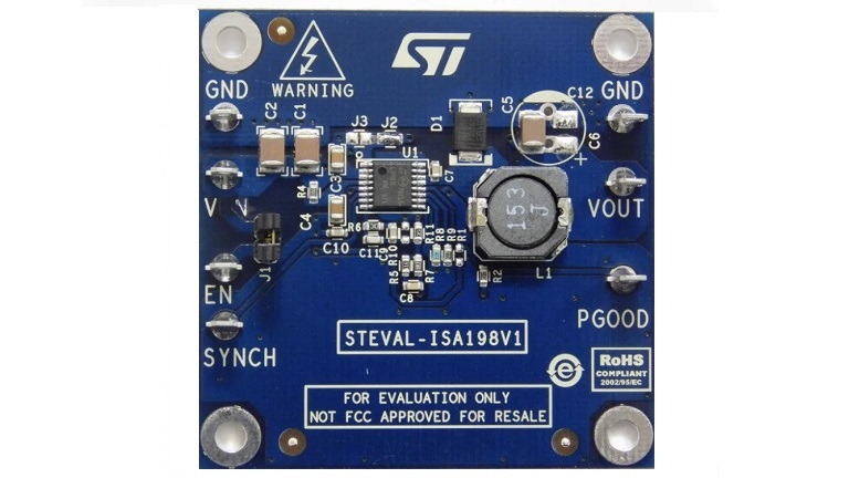 STMicroelectronics STEVAL-ISA198V1 - top view