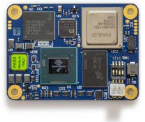 Astrial CM4 module based on NXP i.MX8 + Hailo-8 + SE050