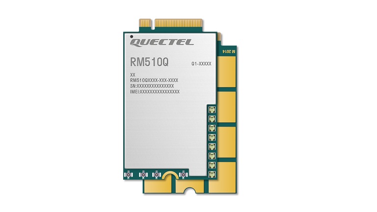 Quectel 5G RM510Q-GL - front side of the module