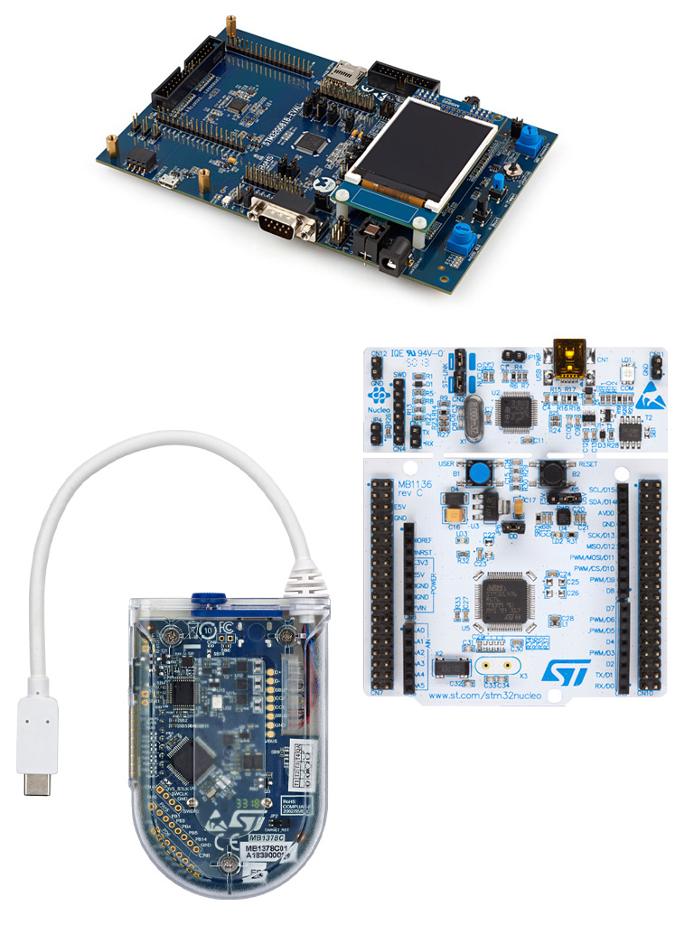 STM32G0 evaluation board image