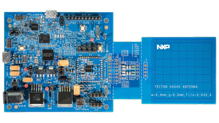 NXP PNEV5190BP Development board for PN5190 - top view