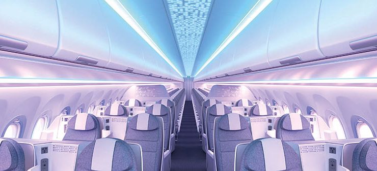 LiFi airspace cabin design