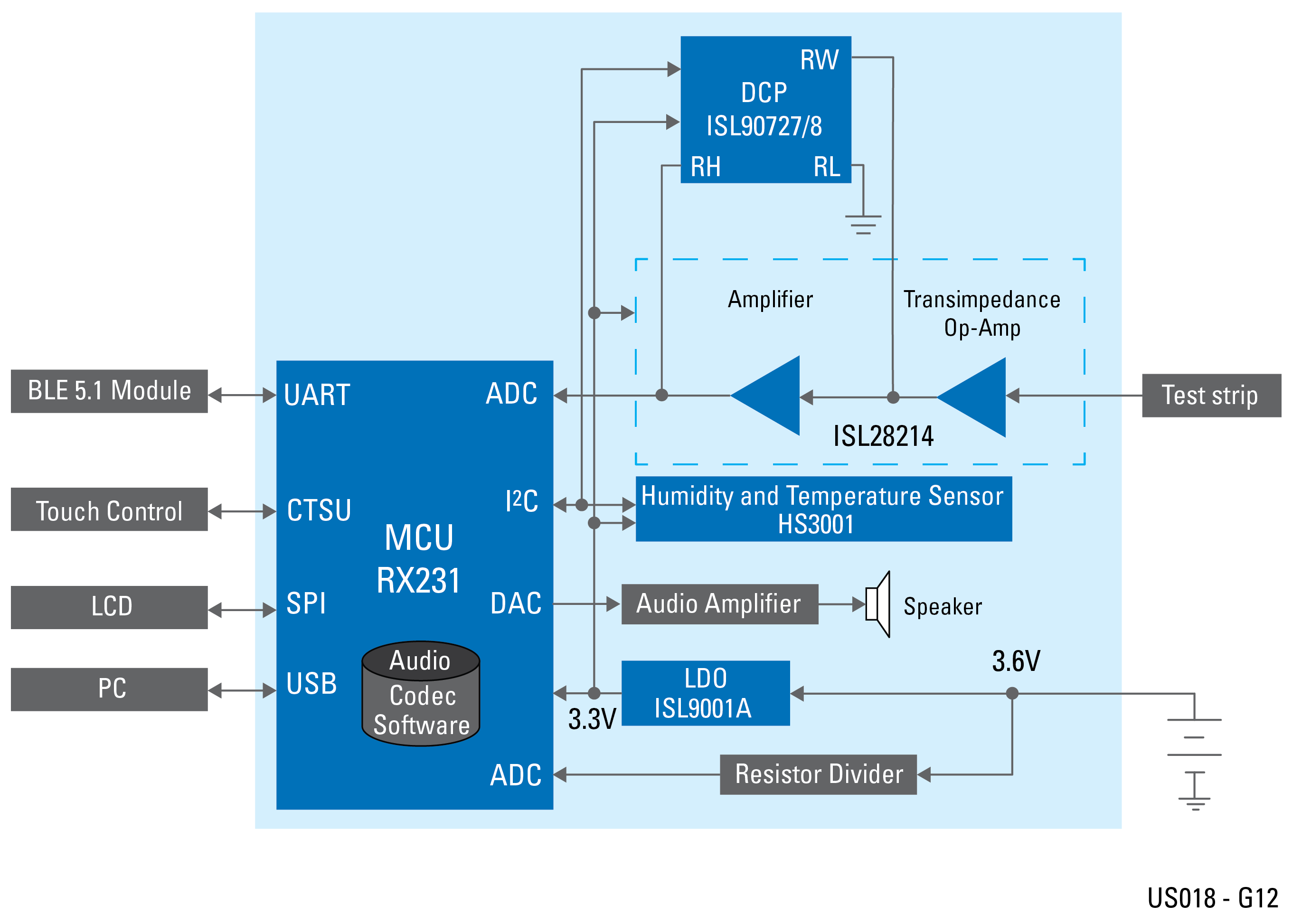 blood glucose meter diagram