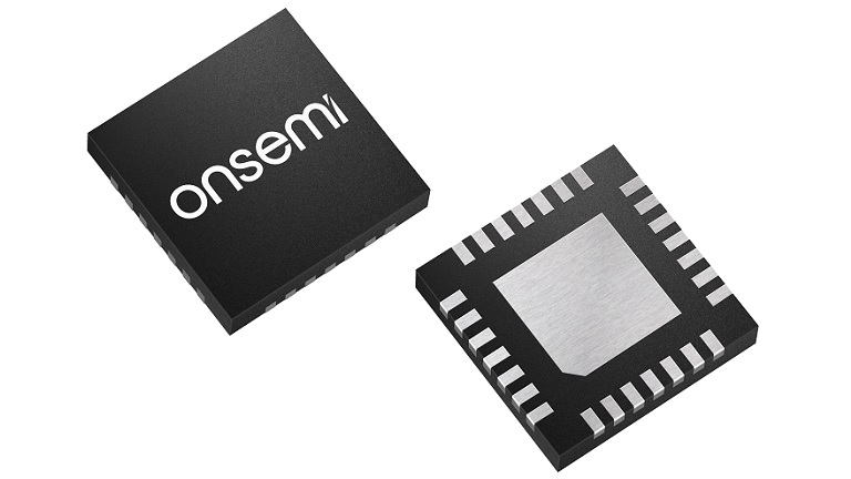 onsemi's NCN26010 Ethernet controller in QFN28-485GF package