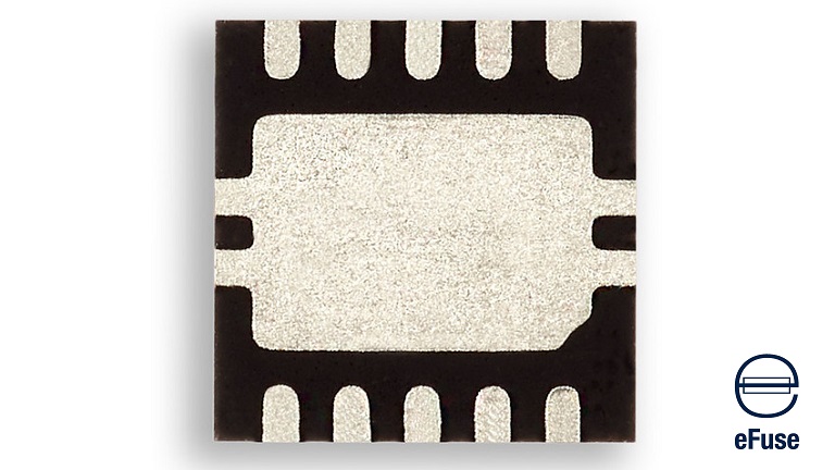 STMicroelectronics STEF512SRI - front side of the chip 