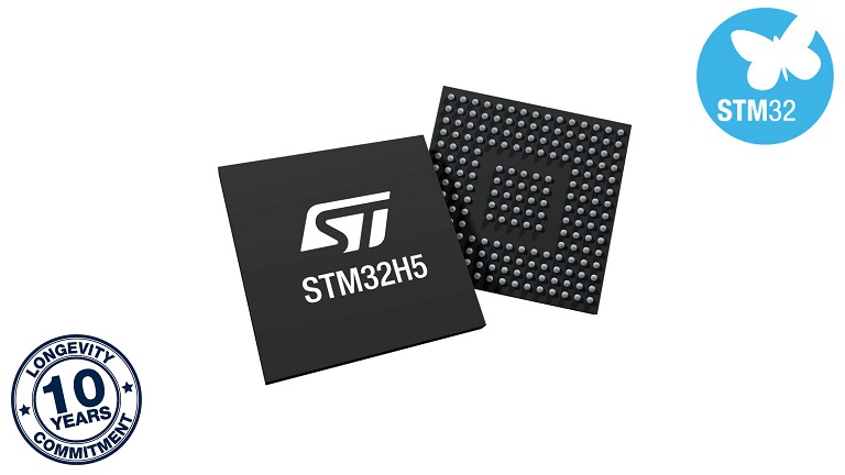 STMicroelectronics STM32MP13 MPU - front and back side