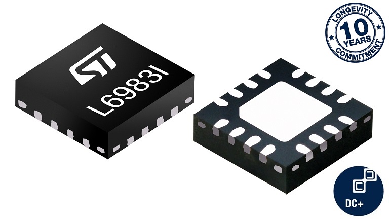 STMicroelectronics L6983L - front and back side