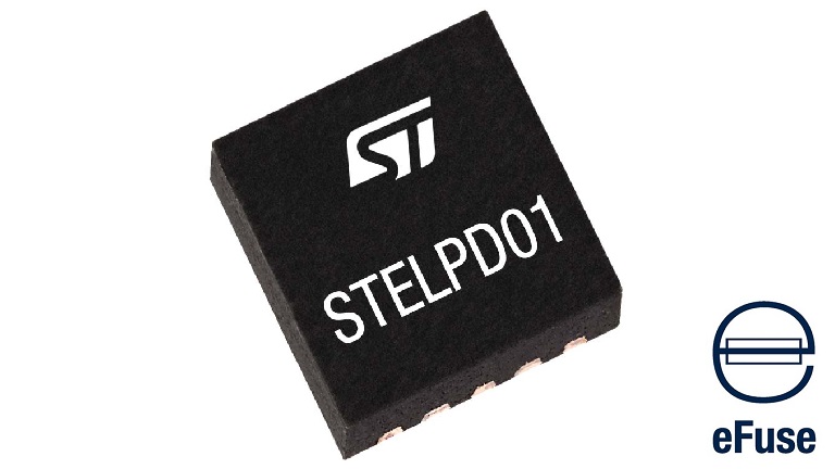 ST’s STELPD01 switch in DFN10 package