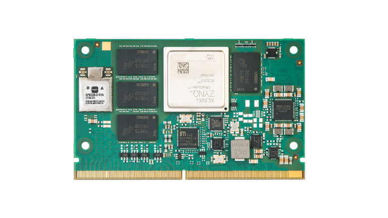 Front side of TRIA SM2S-ZUSP Compute Module