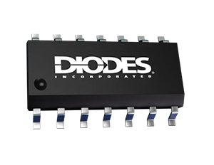 Diodes SO-14EP - front side of the chip