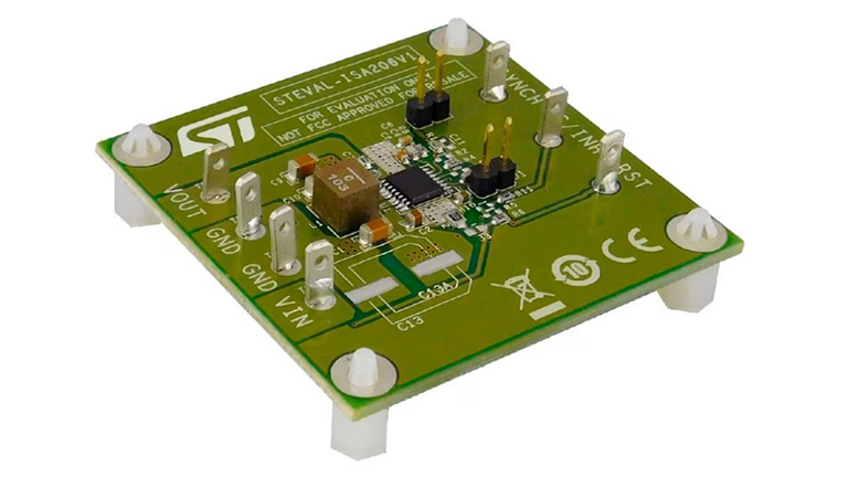 Board view of STEVAL-ISA206V1