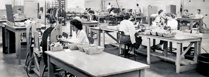 Avnet Assembly Facility in the 40's Avnet Assembly Facility in the 40's