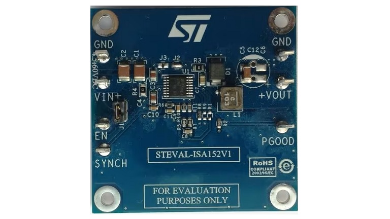 STMicroelectronics STEVAL-ISA152V1 - Evaluation board top view