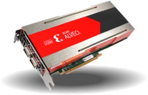 Image of Alveo U280 accelerator card
