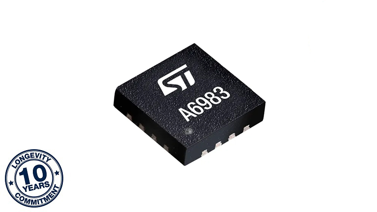 STMicroelectronics A6983 - front side view of the converter