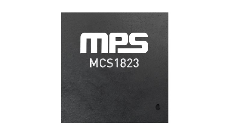 MPS MCS1823 in QFN012 package - top side of the sensor
