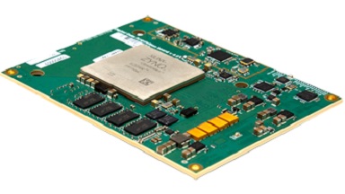 Xilinx XRF™ RFSoC System-on-Module - top side of the board 