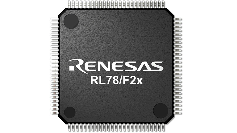 Renesas RL78/F24 and F23 product image