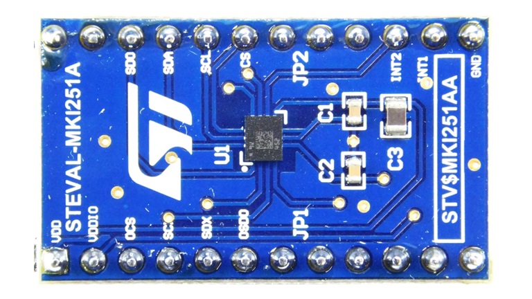 Top view of STEVAL-MKI251A