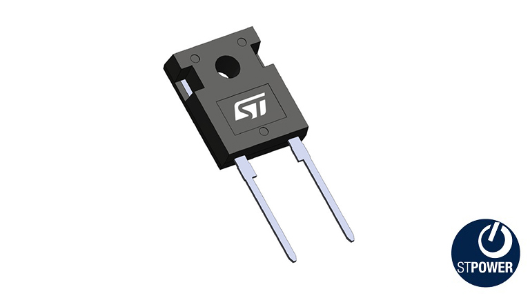 STMicroelectronics STPSC30G12 - front side view of the diode