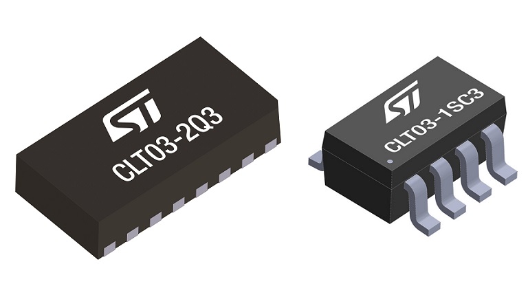 STMicroelectronics CLT03-2Q3 and CLT03-1SC3 product image