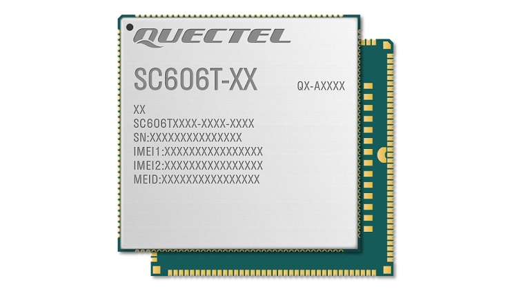 Quectel LTE SC600T Smart Module series - front side of the module