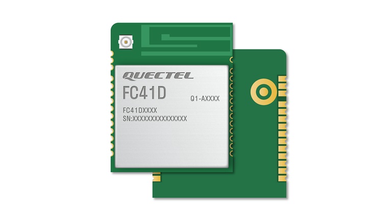 Quectel Wi-Fi & Bluetooth FC41D - front side of the module