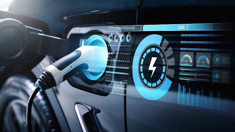 Smart EV charging dashboard