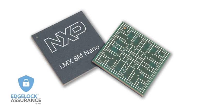 NXP iMX 8M Nano - top side of the chip