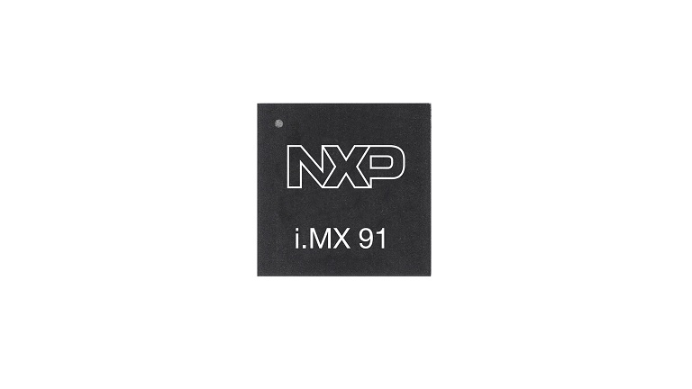 NXP i.MX 91 - front side of the chip