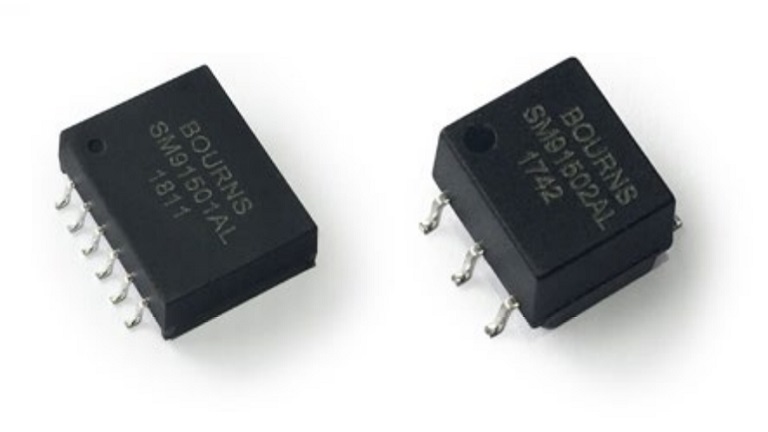 Bourns SM91501AL and SM91502AL series BMS signal transformers