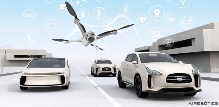 Airobotics the future of automated vehicles.