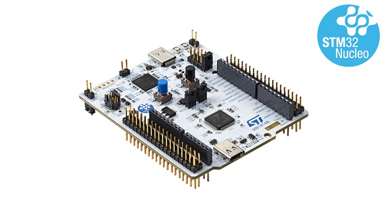 STMicroelectronics NUCLEO-H503RB Board - side view