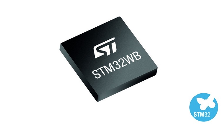 STMicroelectrtincs STM32WB chip image