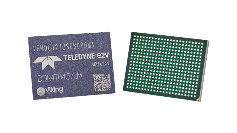 Teledyne e2v DDR4T04G72M DDR4 space memory - front and back side